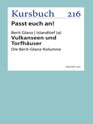 cover image of Vulkanseen und Torfhäuser